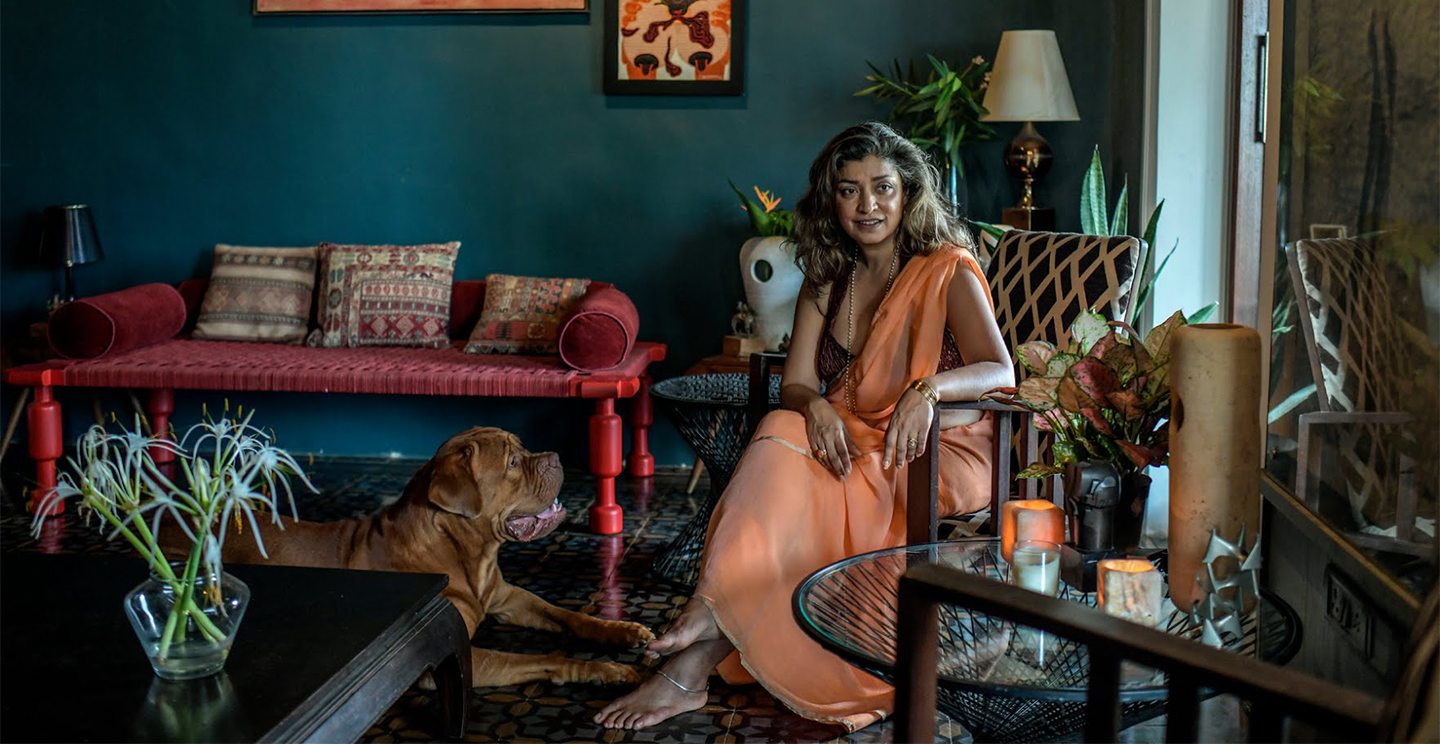 Divya Thakur at her home in Mumbai_courtesy of Atul Loke for The New York Times